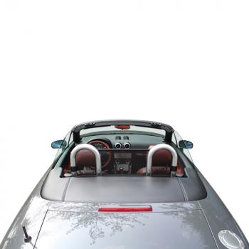 Windblocker BLACK fit for Audi TT 8N 1999 - 2005 (Velcro Straps)