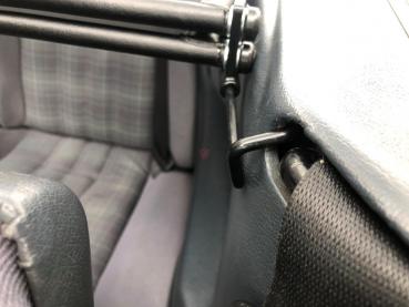 Windschott SCHWARZ passend für BMW 3er E30 alle Modelle OHNE Bohren