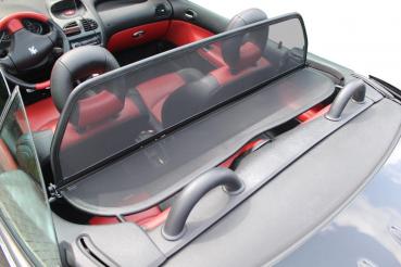 Windblocker BLACK fit for Peugeot 206CC 2000 - 2006