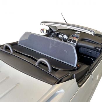 Windblocker BLACK fit for Peugeot 206CC 2000 - 2006