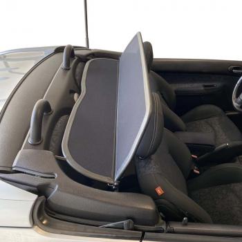 Windblocker BLACK fit for Peugeot 206CC 2000 - 2006