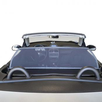 Windblocker BLACK fit for Peugeot 206CC 2000 - 2006