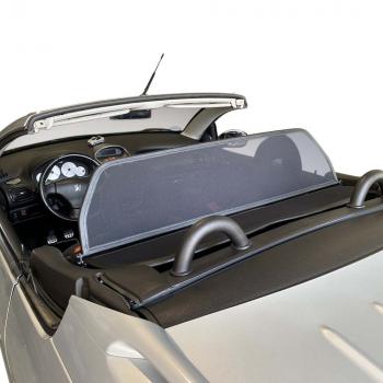 Windblocker BLACK fit for Peugeot 206CC 2000 - 2006