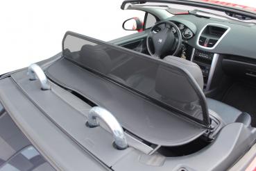 Windschott SCHWARZ passend für Peugeot 207CC 2006 - 2014