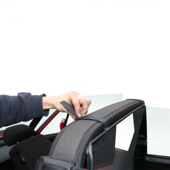 Windblocker BLACK fit for VW Golf 1 1978 - 08/93