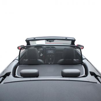 Windblocker BLACK fit for VW Golf 6 &7 Cabrio 2011 - today