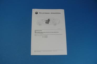 Einbauanleitung Sitzheizung BMW 3er E46 alle