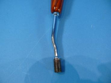 Shiftknob in zebrano, automatic fit for Mercedes R107 / W108-W116 / W123