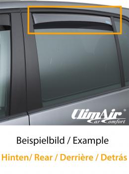 ClimAir Wind deflector grey rear door fit for BMW 3er E30 4doors