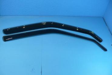ClimAir Türwindabweiser SCHWARZ vorne passend für Mercedes W124 Limousine/T-Modell