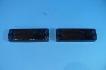 Front indicator black fit for VW Golf 1 Convertible 88 - 93