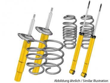 LOWTEC 60/40mm Sportfahrwerk passend für BMW 5er E34 Limousine 524-525D, 530i-6Zyl., 535i (Stift 3)