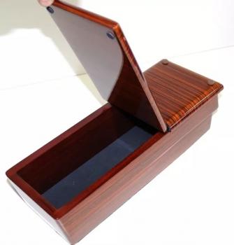File box Classic complete in Zebrano fit for Mercedes R107/W107
