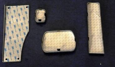 Preview: Carbon Pedals for Automatic (4 pieces) for all Mercedes