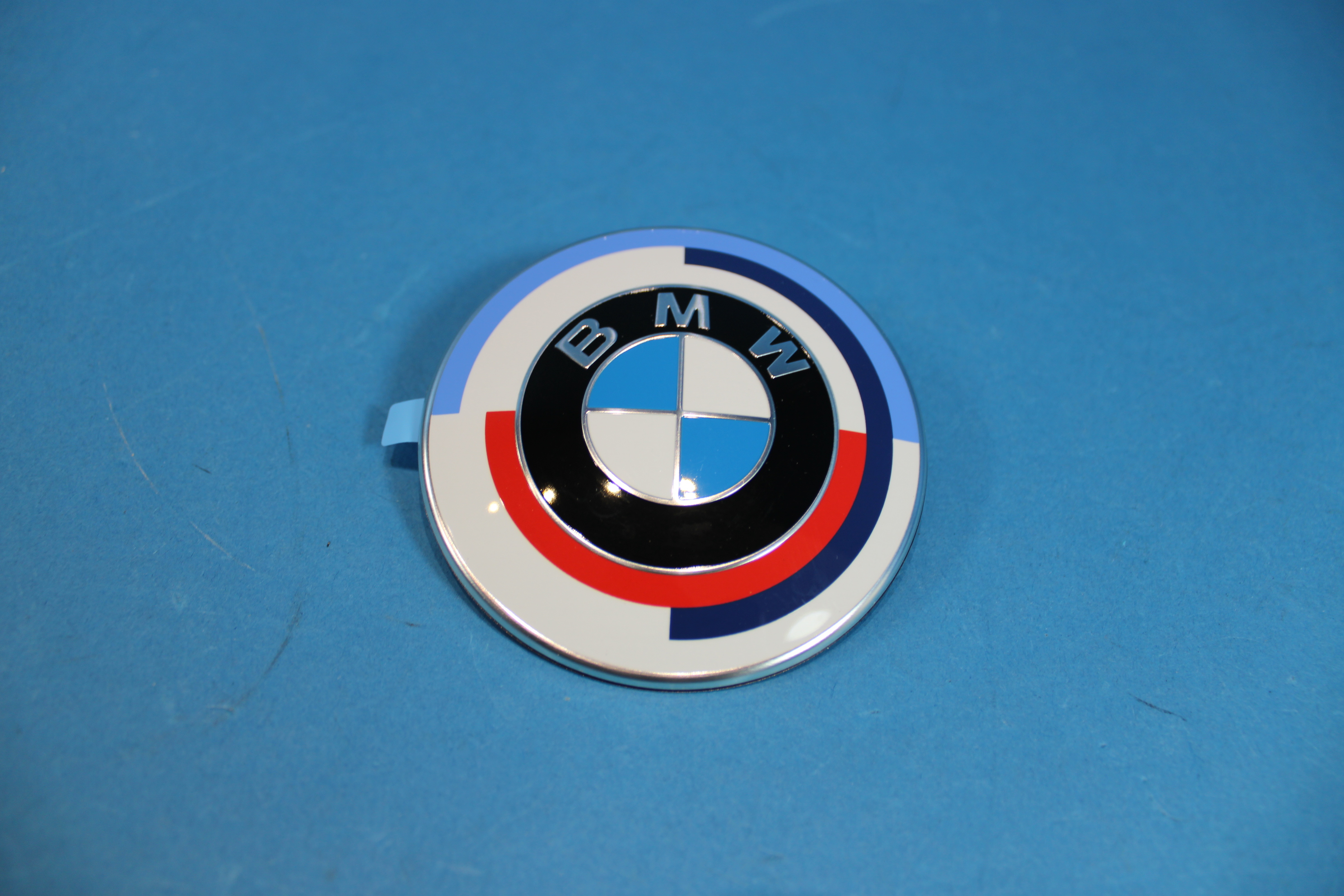 FMW Tuning & Autoteile - BMW Emblem 50 Jahre M 82mm für Motorhaube