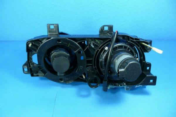 Headlights black in Hella-Look fit for BMW 5er E34, 7er E32 all