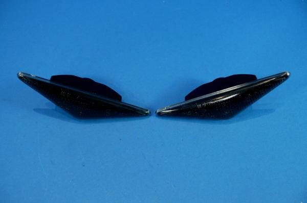 Seitenblinker schwarz passend für Ford Focus 98-04 + Mondeo 00-07