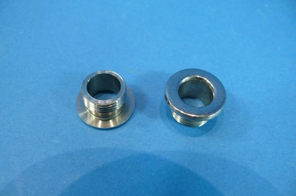 Door lock pin surrounds 2pcs. for all Mercedes NOT SL, CL, S-Class