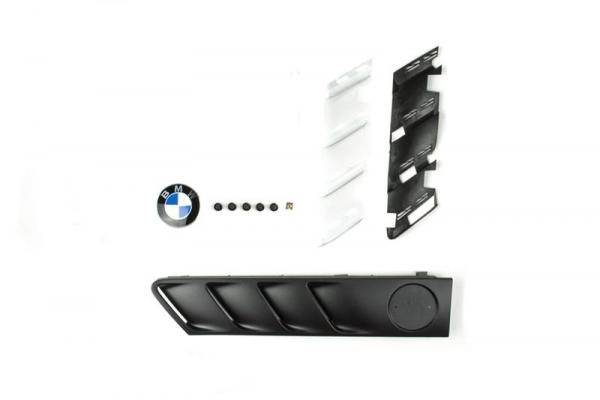 Grille, left, primed, chrome insert BMW Z3