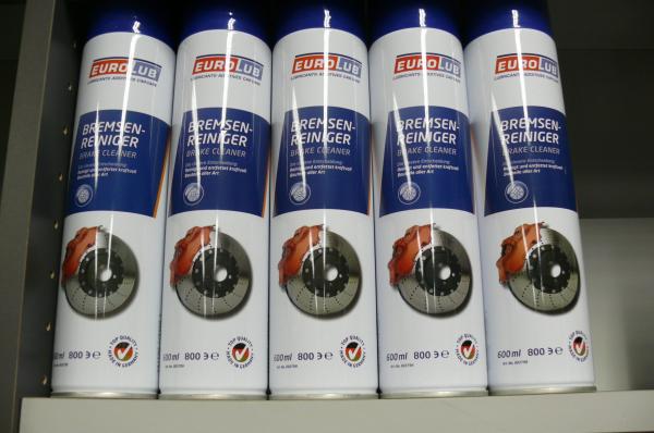 12x EUROLUB Bremsenreiniger 600ml