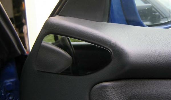 Chrom Türrahmen Blende 2tlg. passend für Mercedes R170 SLK