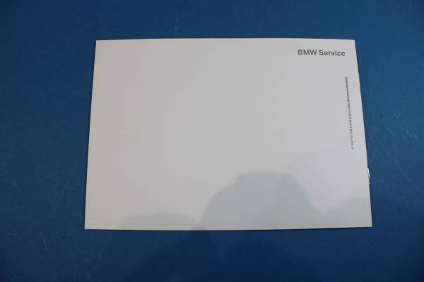BMW Serviceheft SPANISCH BMW E46 M3, Z4 E85/86 M