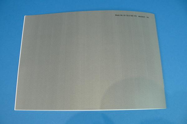 Service booklet GERMAN BMW E24 E28 E30 E32