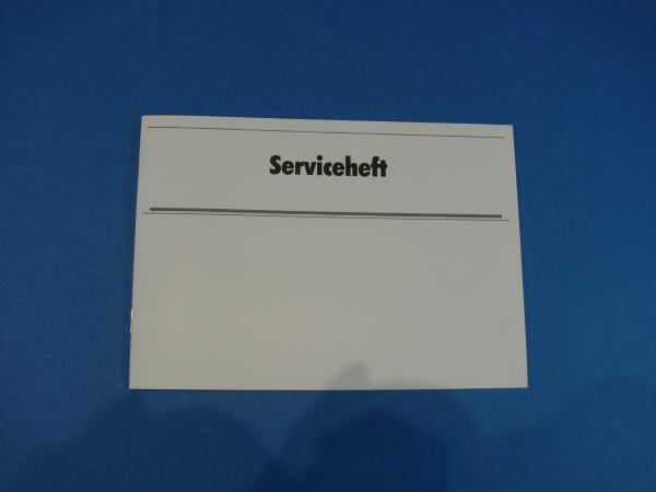Service booklet GERMAN BMW E24 E30 E32 E34 (09/1988 - 09/1989)