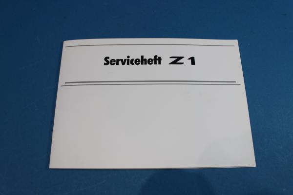 BMW Service booklet GERMAN BMW Z1 (09/1989 - 07/1991)