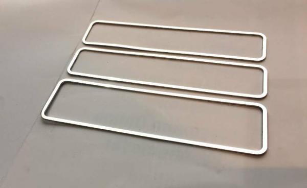 Frame for Radio/ CD polished 3pcs. fit for BMW 7er E38