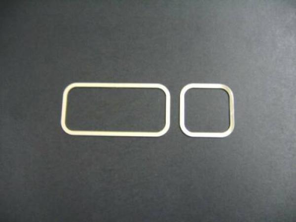Frame for warning switch Facelift (2pcs.) fit for BMW 7er E38