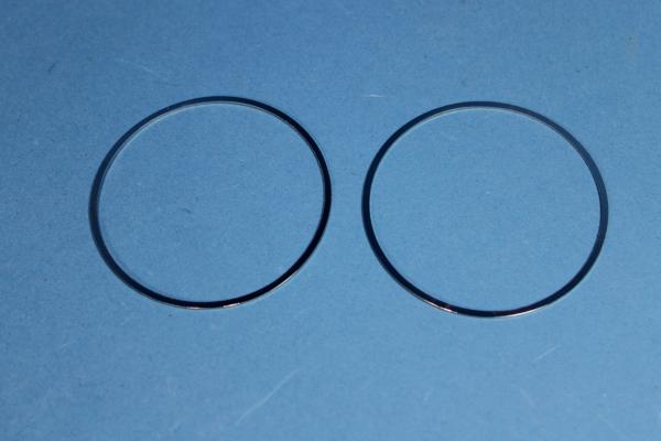 Ringe für die Lüftungsgitter (2er Set) passend für BMW 5er E28 Limousine