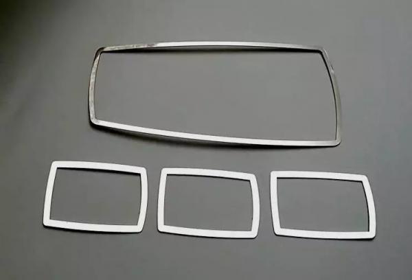 Frame for window switch polished 4pcs. fit for BMW X3