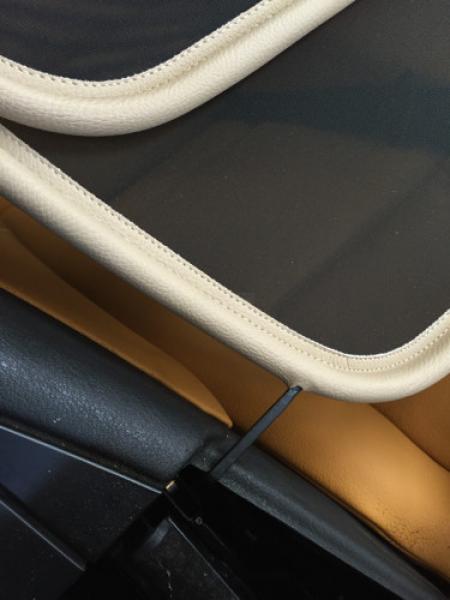 Windschott BEIGE passend für BMW 3er E36 Cabrio