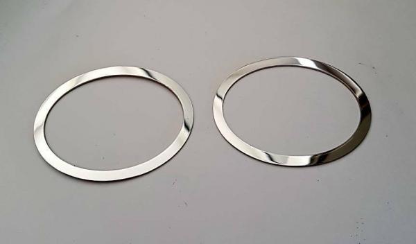 Chrome rings for speaker ( 89,5mm x 78mm ) BMW 3er E36
