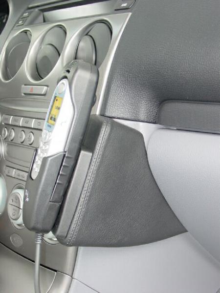 KUDA Phone console fit for Mazda 6 from 06/02 - 01/08 real leather black