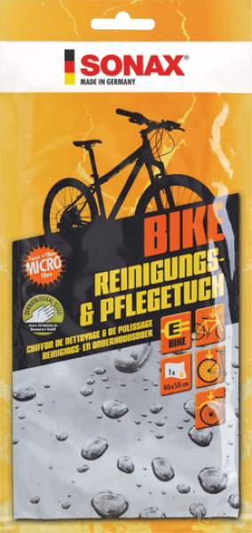 SONAX BIKE cleaning + care cloth 40x50 cm