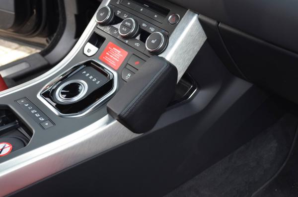 KUDA Telefonkonsole passend für Range Rover Evoque ab 09/2011 Leder schwarz