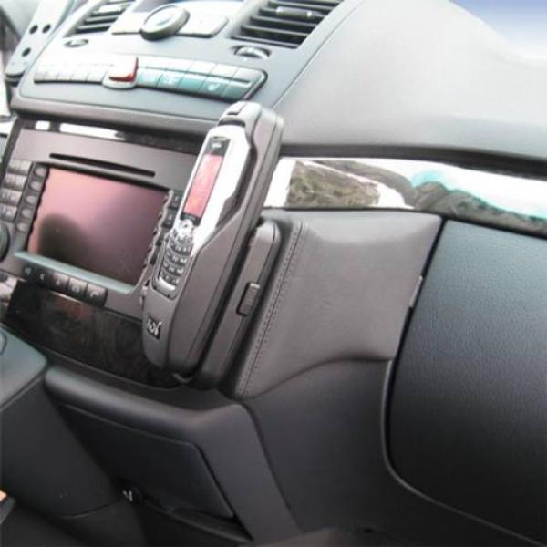 KUDA Phone console fit for Mercedes Vito/Viano 02/06 & 10/2010 NOT Doubleairbag artificial leather black