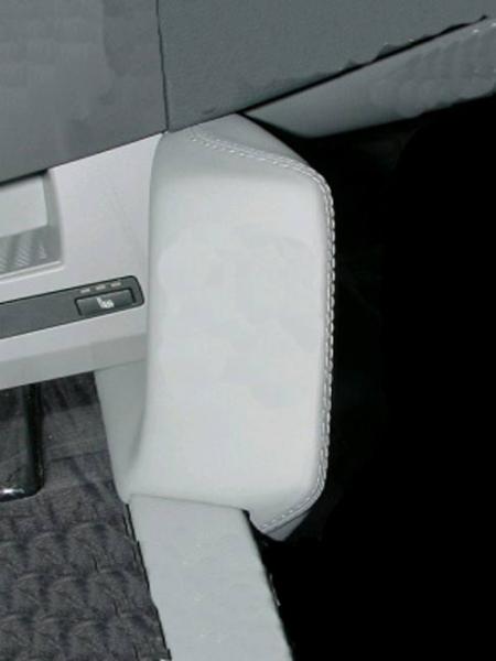 KUDA Phone console fit for BMW 5er E60/E61 from 07/2003 - 02/2007 real leather black