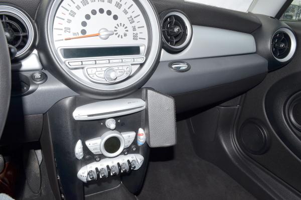 KUDA Telefonkonsole passend für Mini Cooper ab 11/06 Leder schwarz