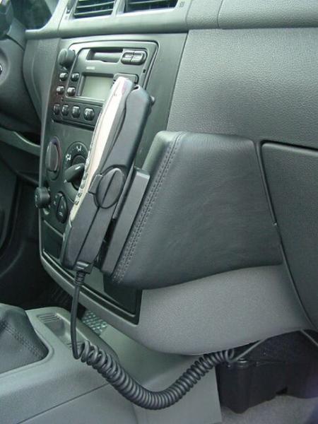 KUDA Telefonkonsole passend für Ford Tourneo & Transit Connect ab 02/03 Leder schwarz