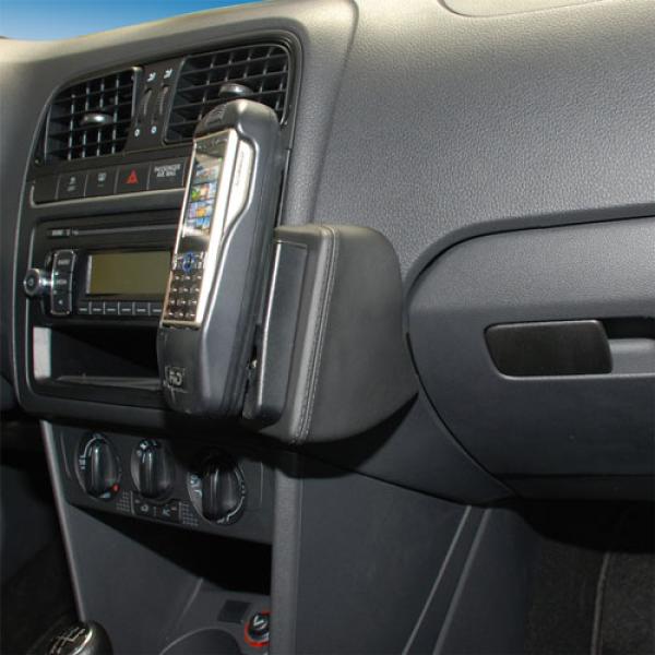 KUDA Telefonkonsole passend für VW Polo 6R & 6C (06.2009-) Kunstleder schwarz