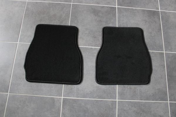Fussmatten 4 tlg. schwarz/Kettlung schwarz passend für BMW 3er E30 Cabrio