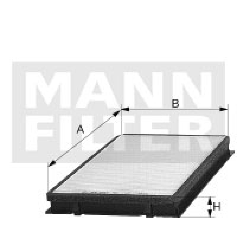 MANN & HUMMEL Microfilter fit for BMW 3er E36 all NOT Compact