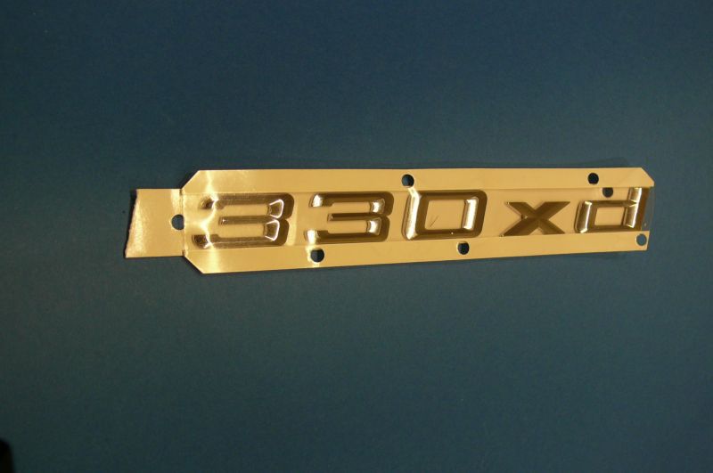 330Xd Emblem zum kleben BMW 3er E46 330xd Limousine / Touring