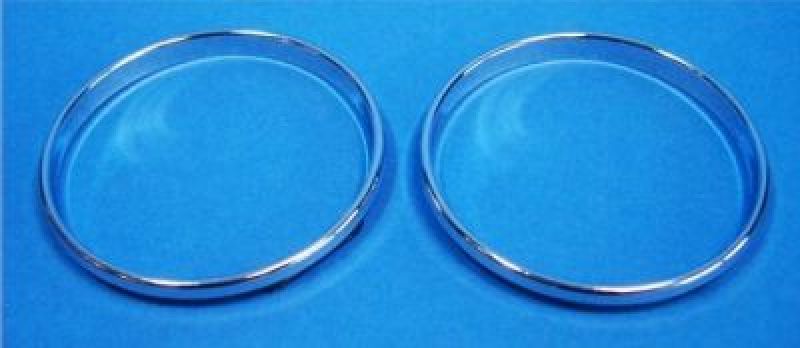 Chrome rings for the A/C (2 pcs) fit for Mercedes W124 W163 W202 W208 W210 R170