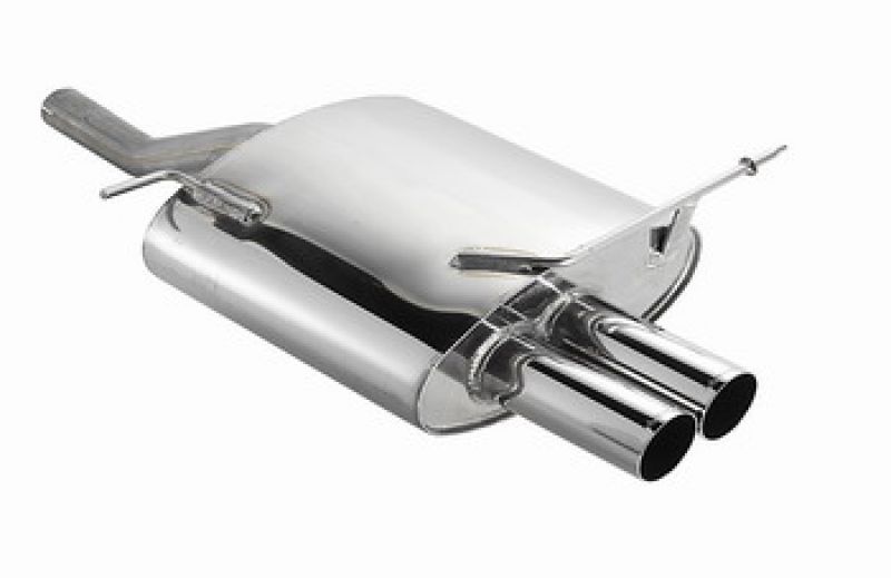 EISENMANN Rear silencer 2x70mm fit for BMW 3er E36 323ti Compact 125kW upto 12/1999
