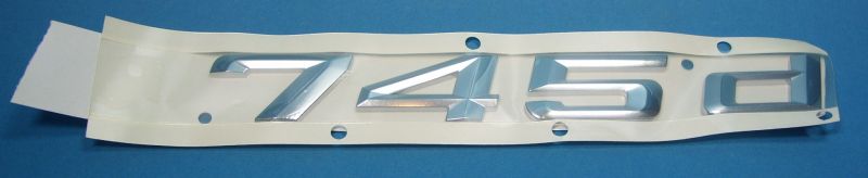 745d emblem BMW 7er E65 Sedan
