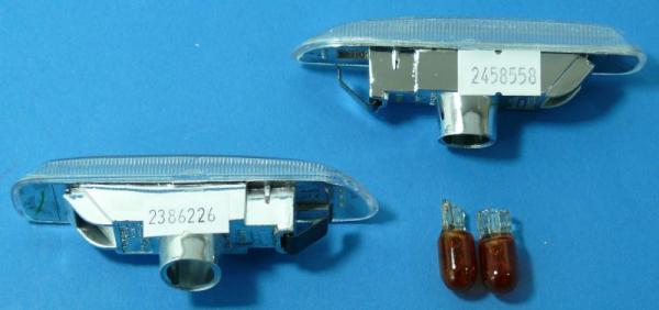 Seitenblinker weiss passend für BMW 3er E46 Limousine Touring Compact Coupe Cabrio